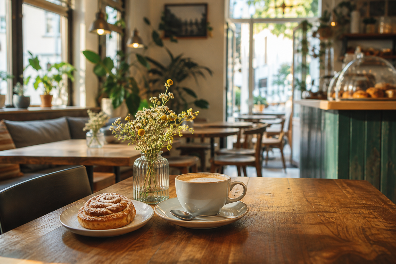 Café Lindenhof: Atmosphäre